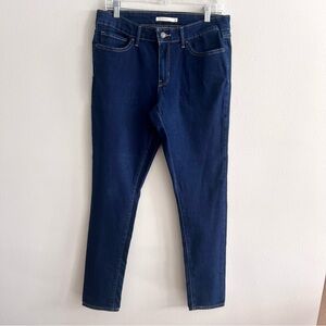 Levi’s women’s 711 Skinny size 31 dark Blue Women's Jeans stretch beauti…
